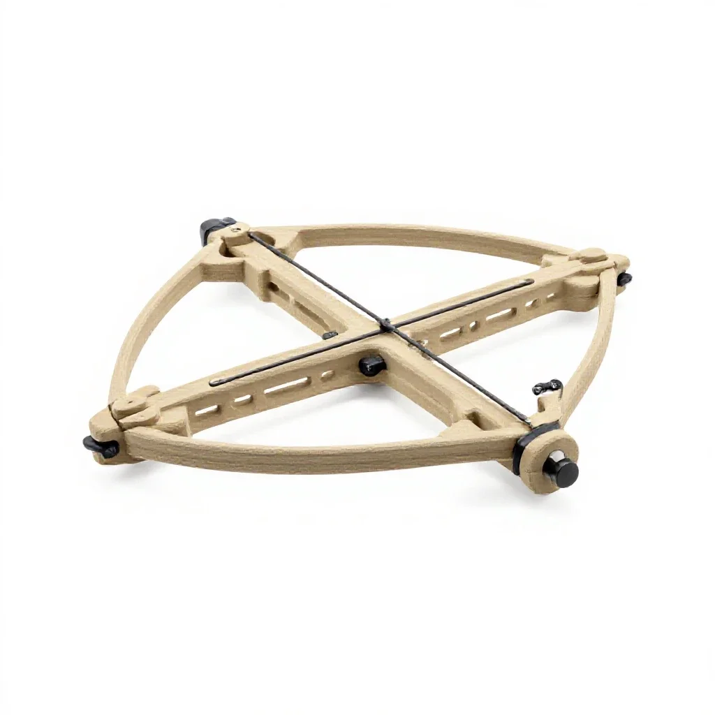 Crossbow isolated on a white background