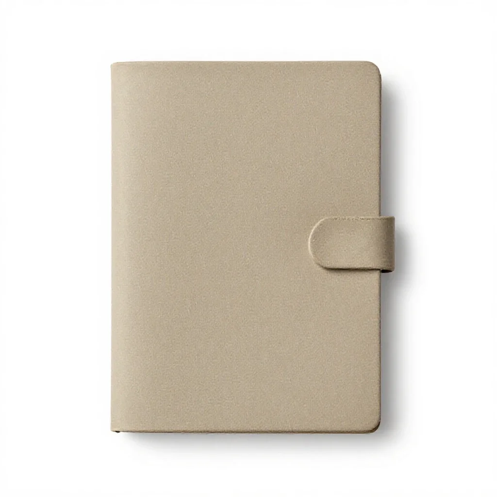 Spellbook with clasps isolated on a white background