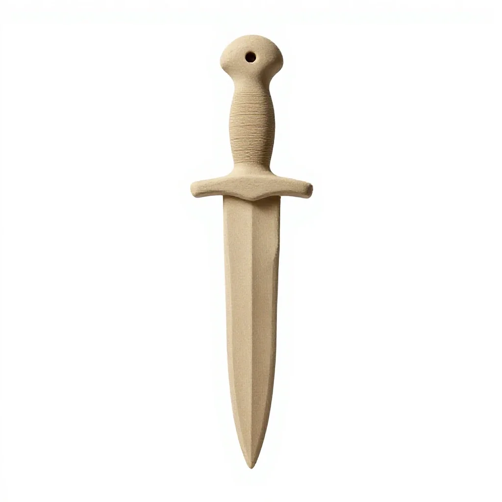 Throwing dagger set isolated on a white background