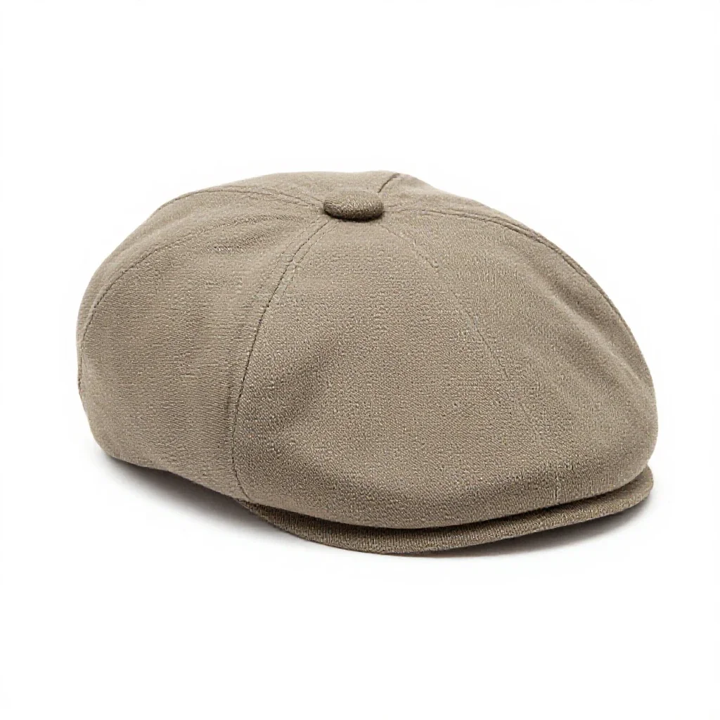 Flat cap isolated on a white background