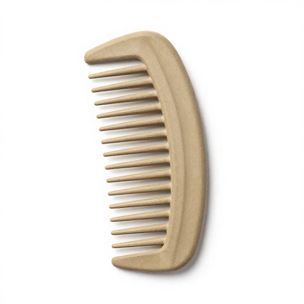 Hair comb isolated on a white background
