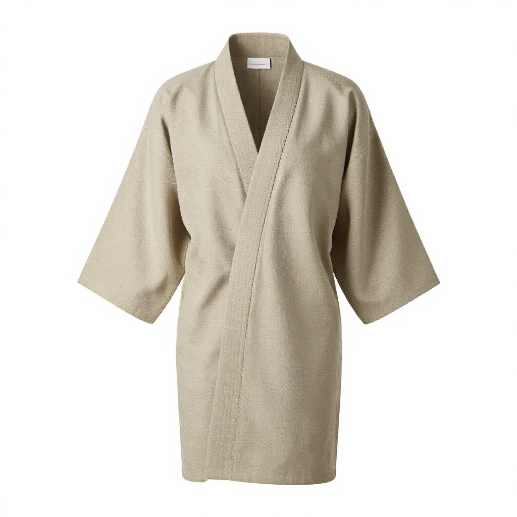 Kimono robe isolated on a white background