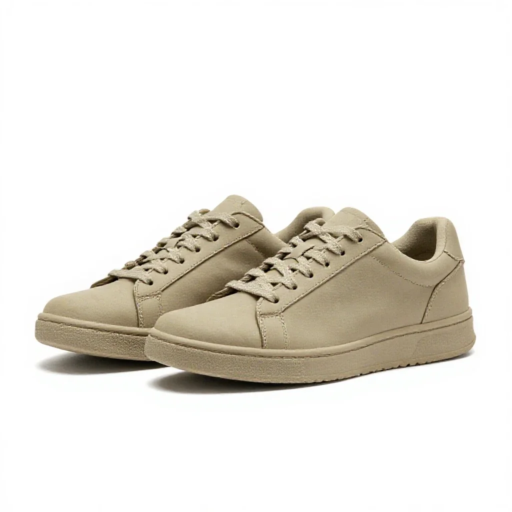 Pair of sneakers isolated on a white background