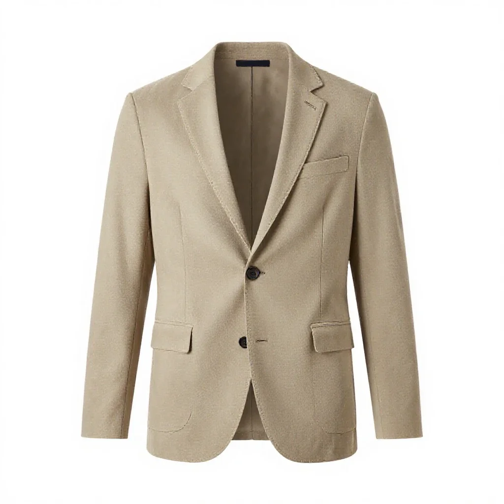 Tailored blazer isolated on a white background