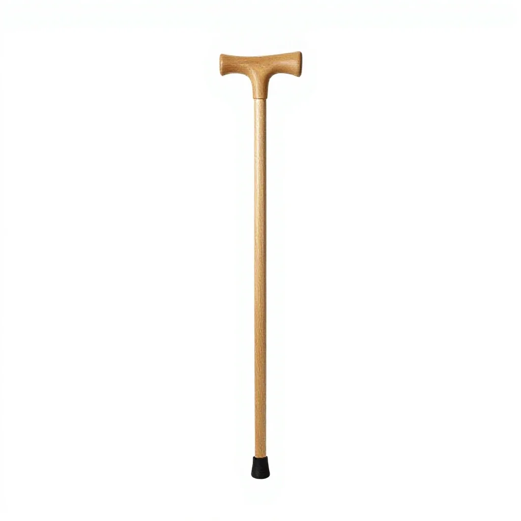 Walking cane isolated on a white background
