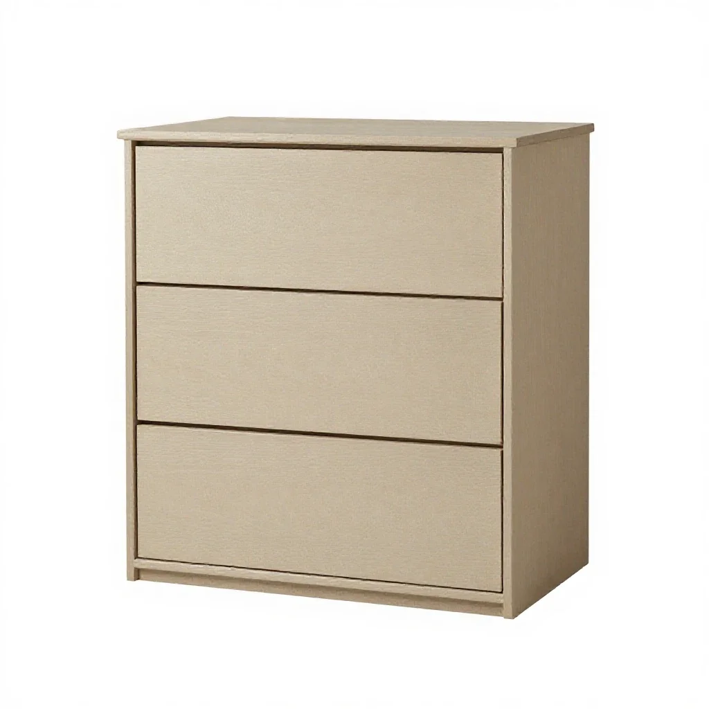 Chest of drawers isolated on a white background