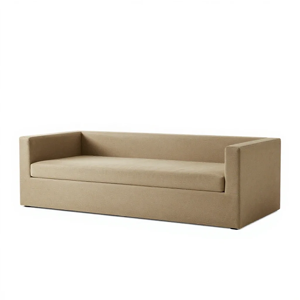 Daybed isolated on a white background
