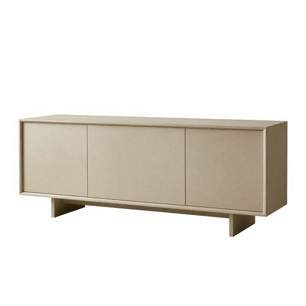 Sideboard credenza isolated on a white background