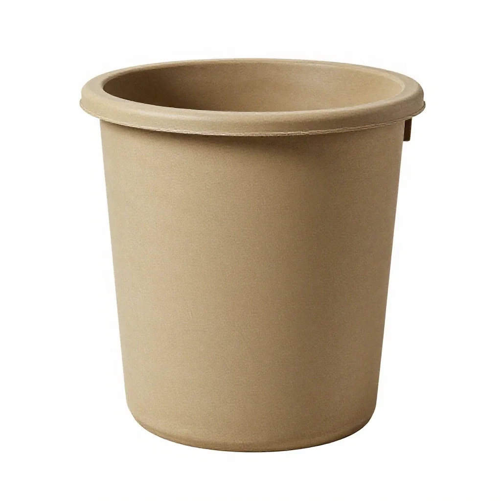 Compost bin isolated on a white background