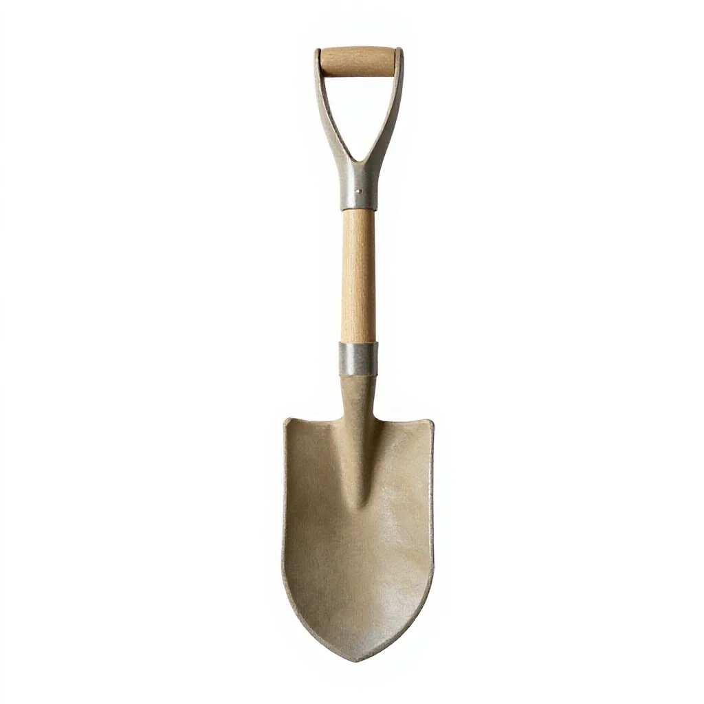 Garden hoe isolated on a white background