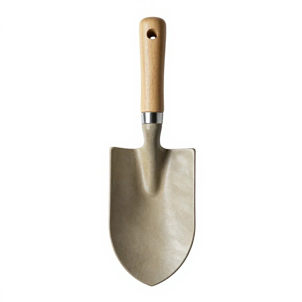 Garden trowel isolated on a white background