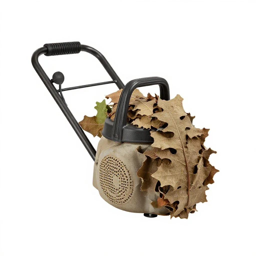 Leaf blower isolated on a white background