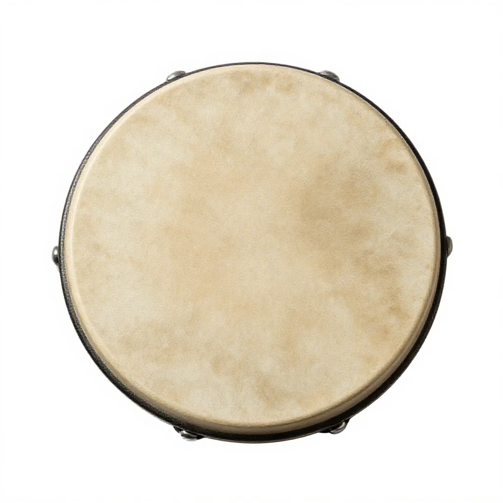 Hang drum isolated on a white background