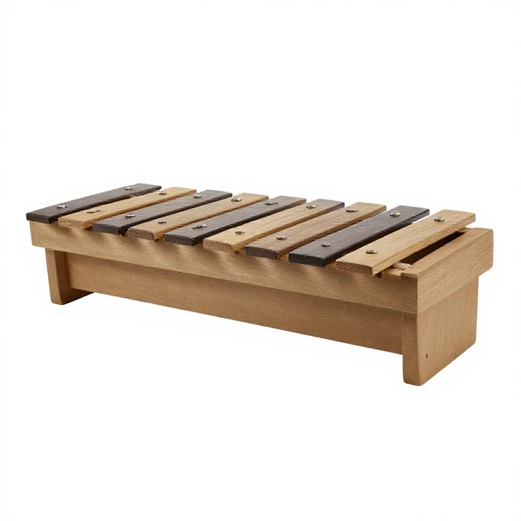 Marimba isolated on a white background