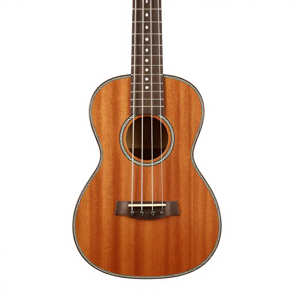 Ukulele isolated on a white background