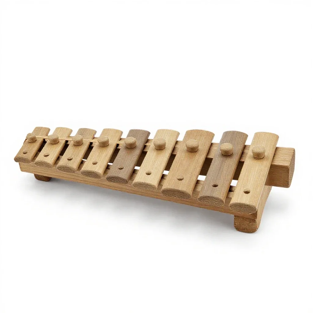 Xylophone isolated on a white background