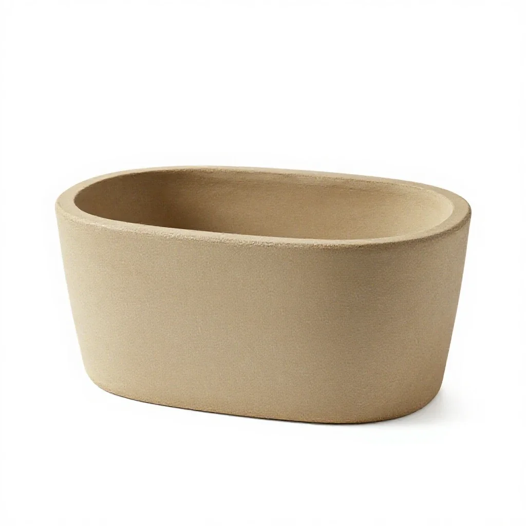 Bread bin isolated on a white background