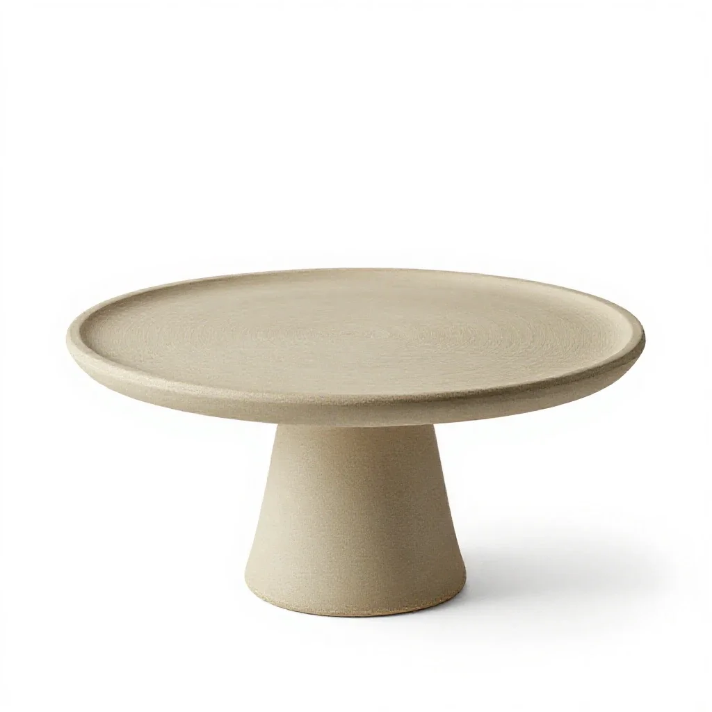 Cake stand isolated on a white background
