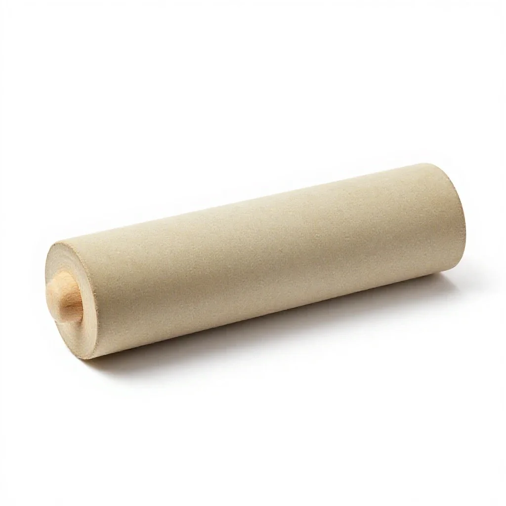 Sushi rolling mat isolated on a white background