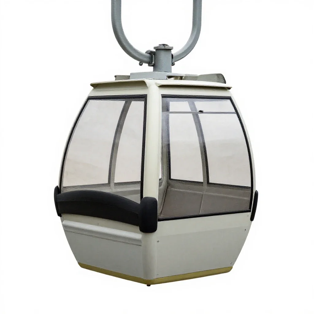 Gondola isolated on a white background