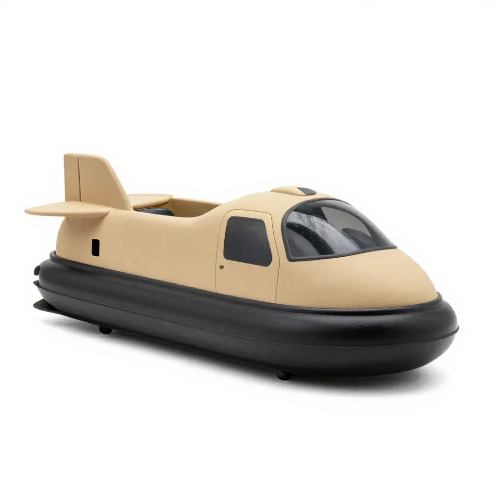 Hovercraft isolated on a white background