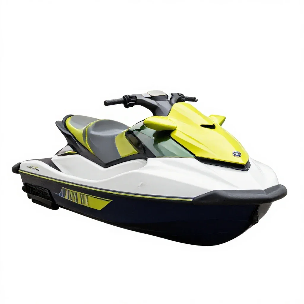 Jet ski isolated on a white background