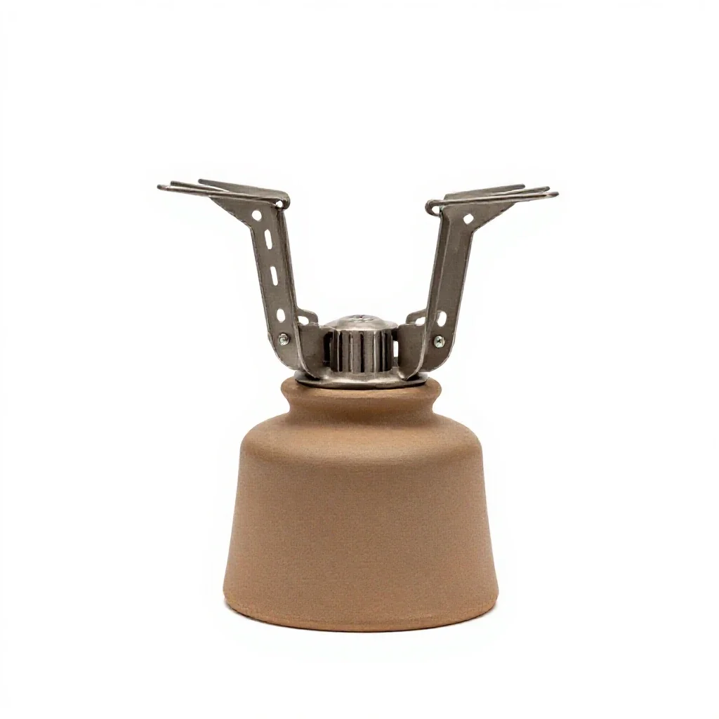 Camp stove isolated on a white background