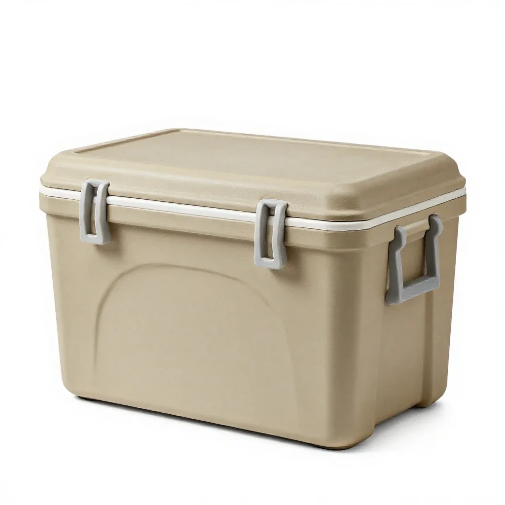 Cooler box isolated on a white background