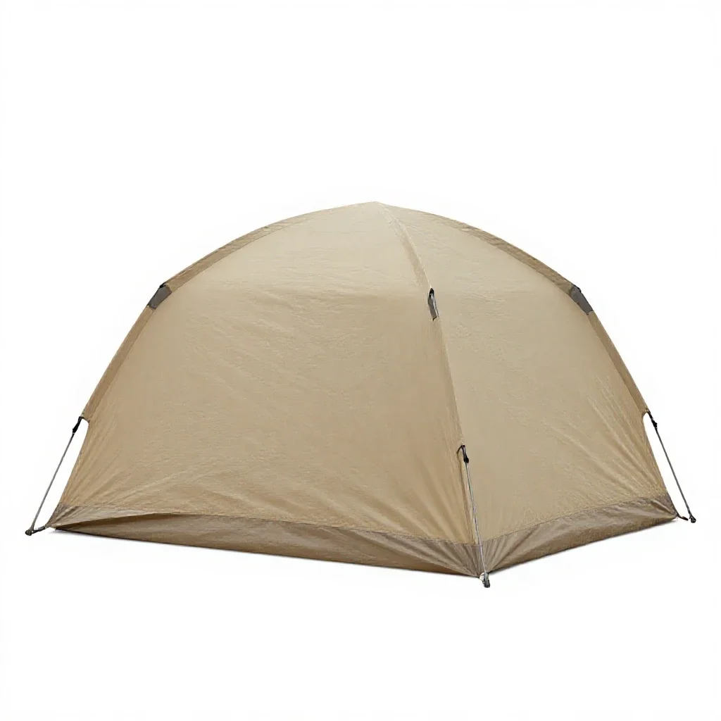 Dome tent isolated on a white background