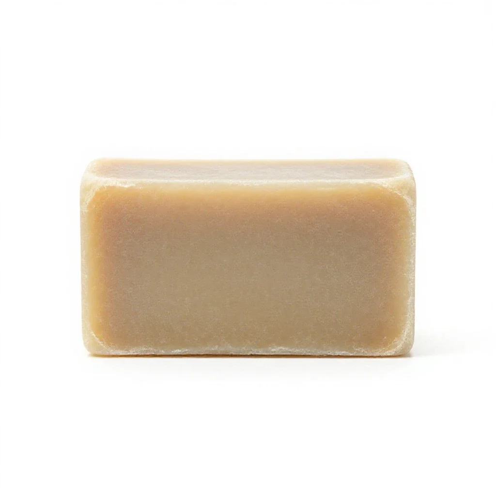 Surf wax bar isolated on a white background
