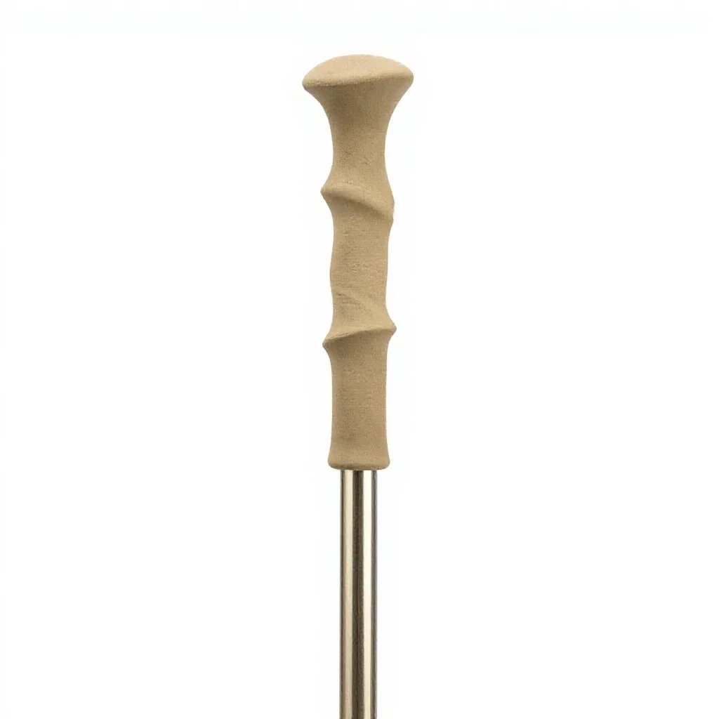 Trekking pole isolated on a white background