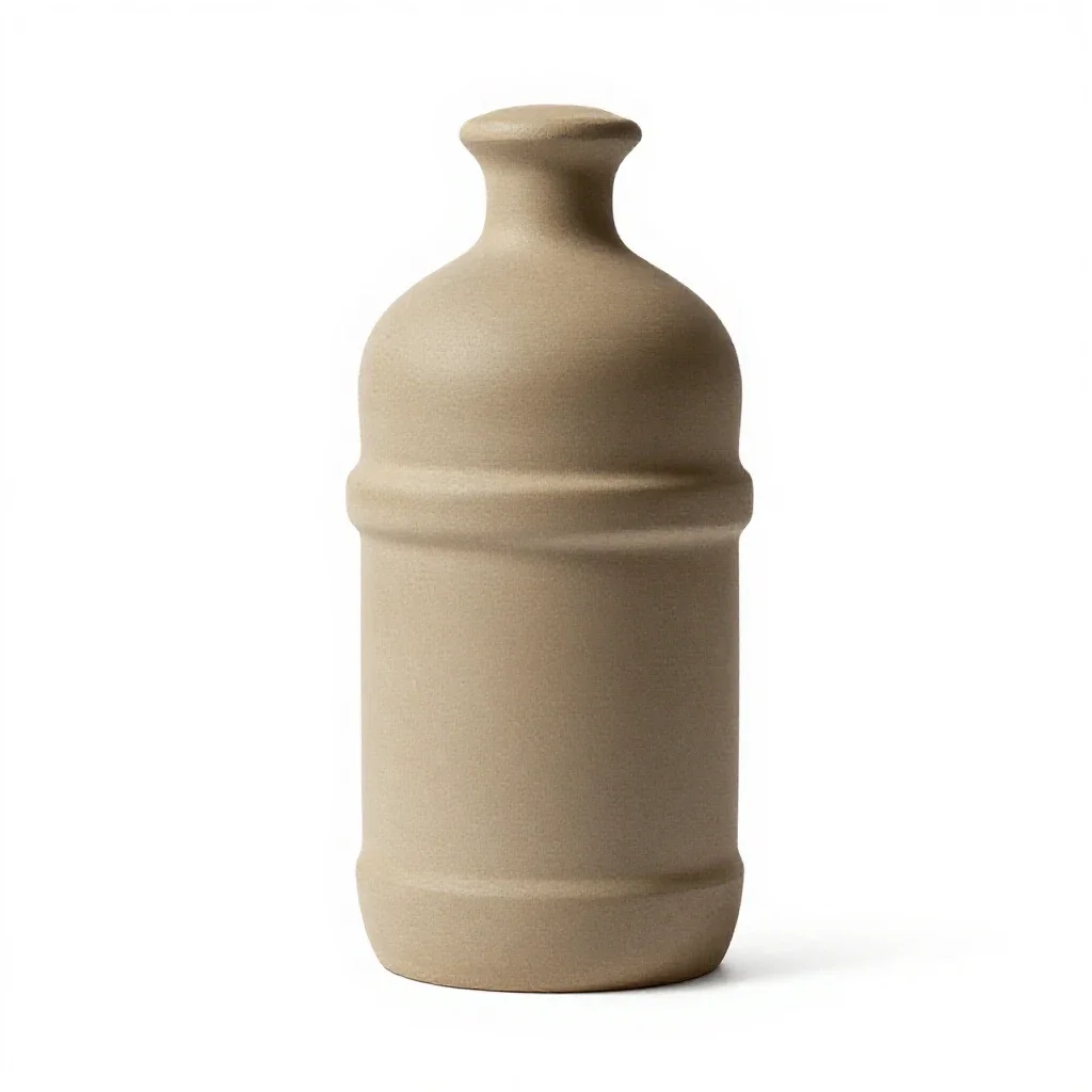Water filter bottle isolated on a white background