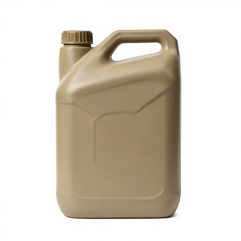 Jerrycan for fuel isolated on a white background