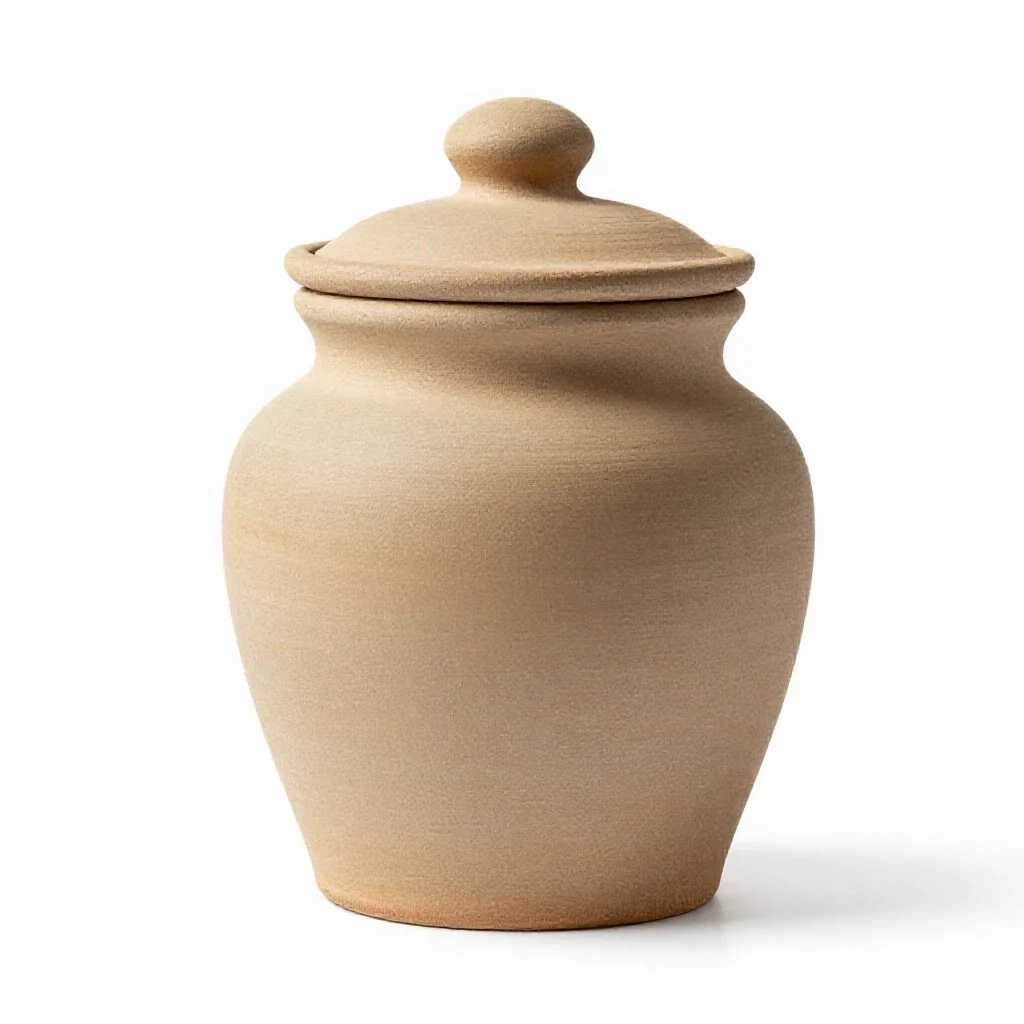 Spice jar with a shaker top isolated on a white background