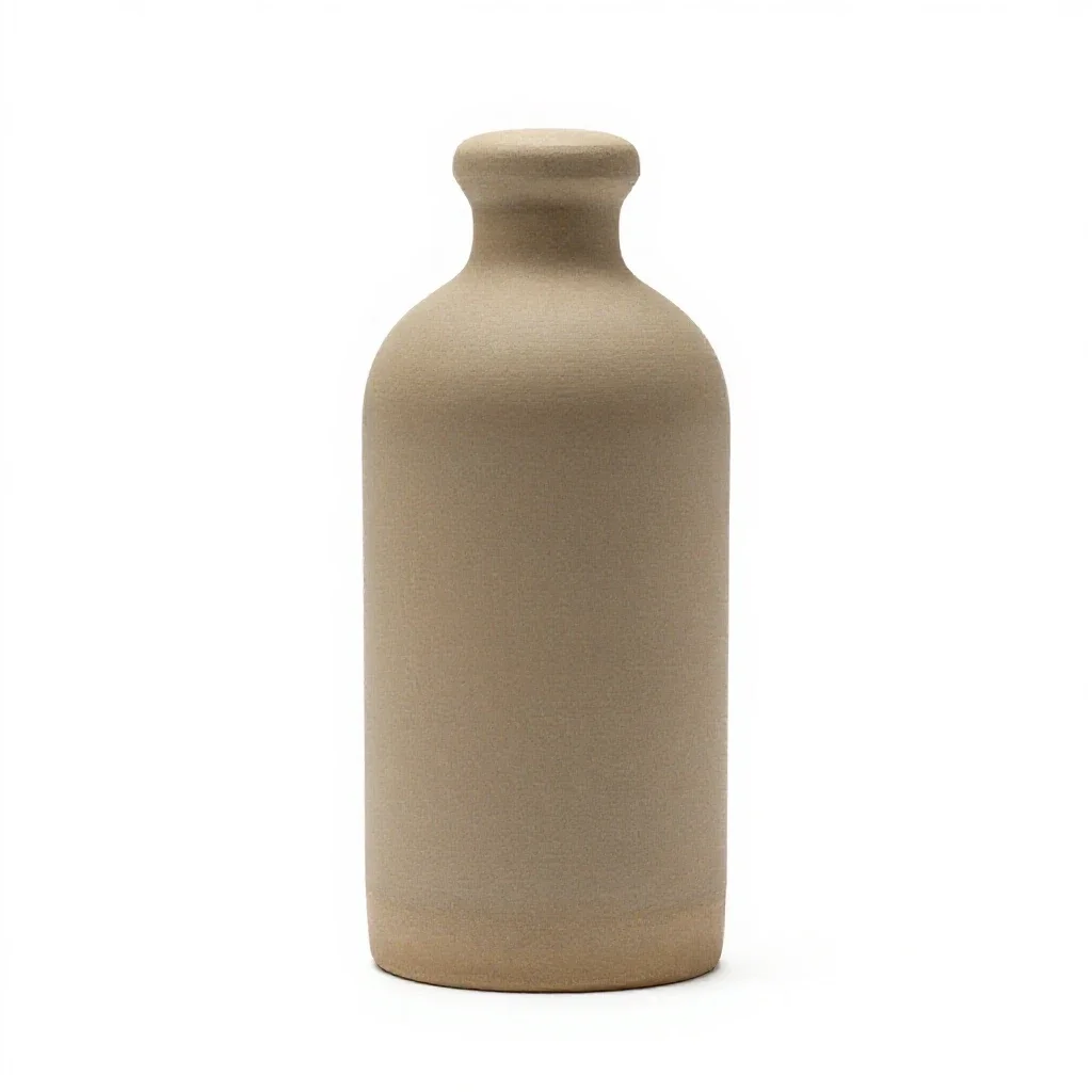 Vacuum flask isolated on a white background
