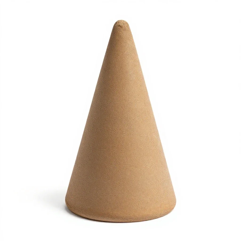 Hop flower cone isolated on a white background