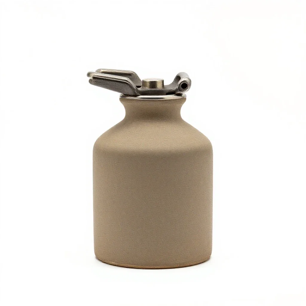 Bunsen burner isolated on a white background