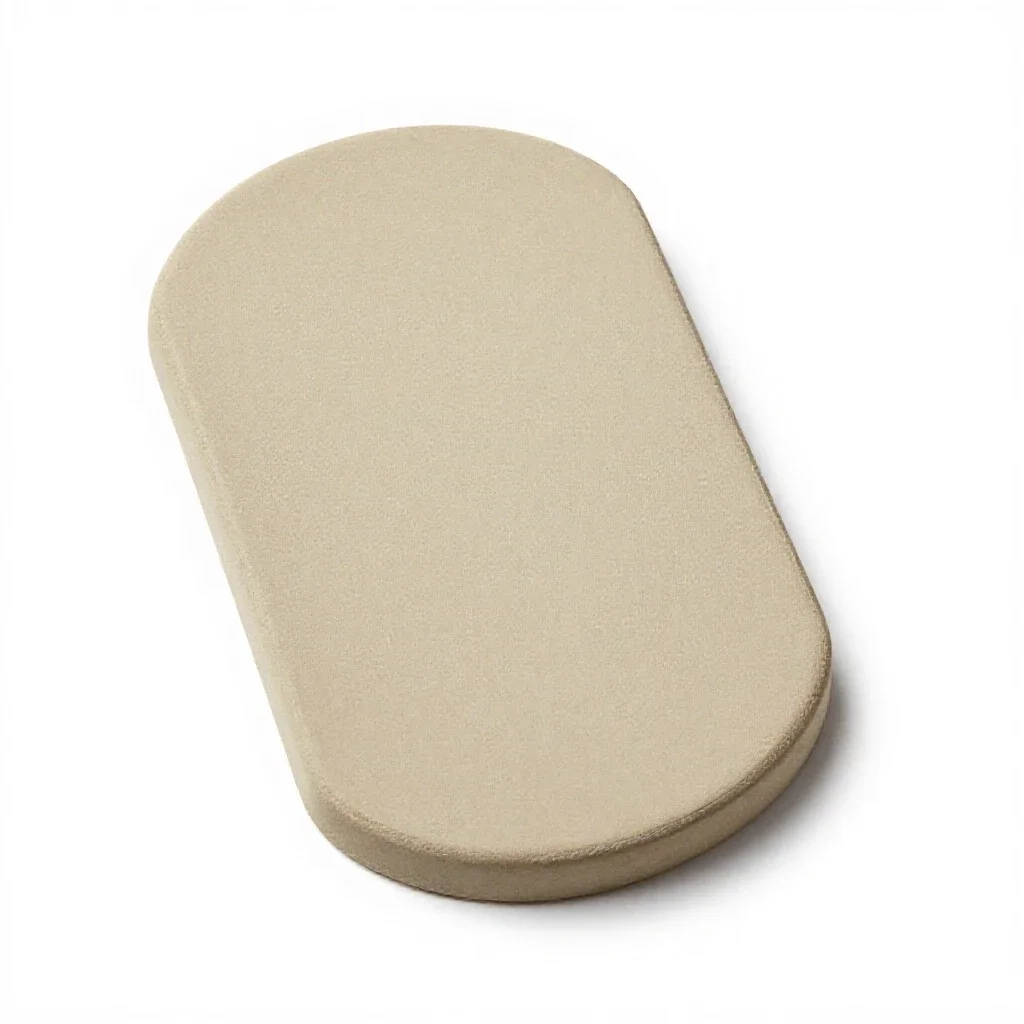 Suture practice pad isolated on a white background
