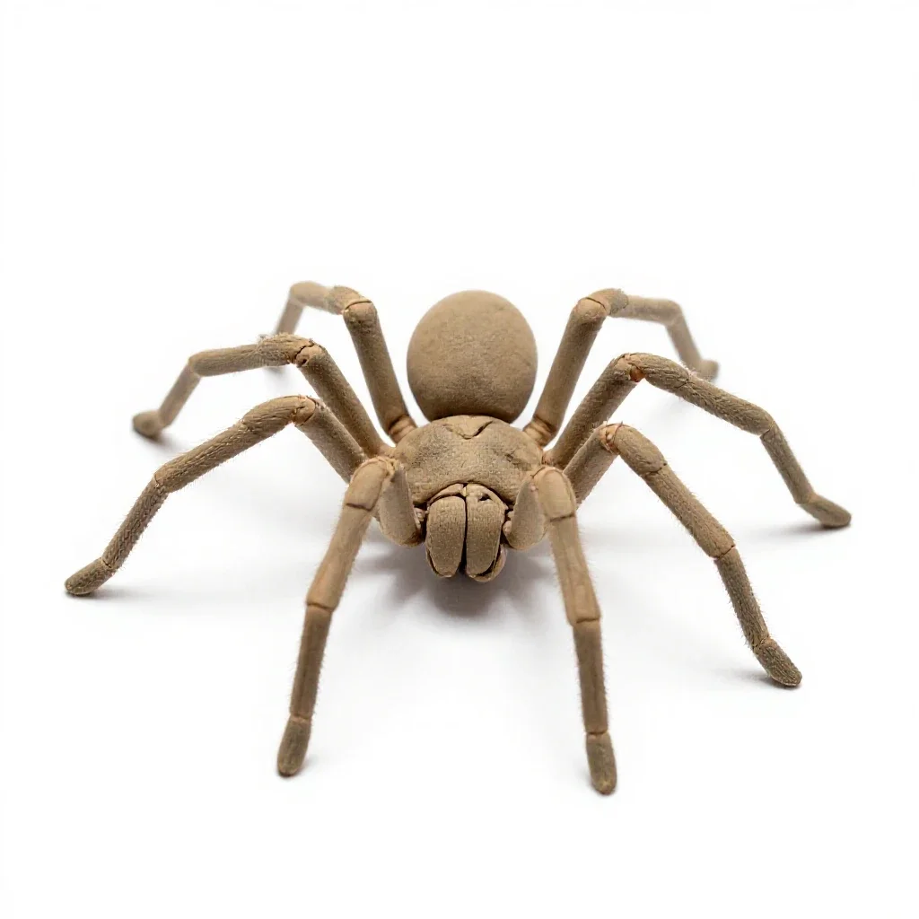 Spider walker probe isolated on a white background