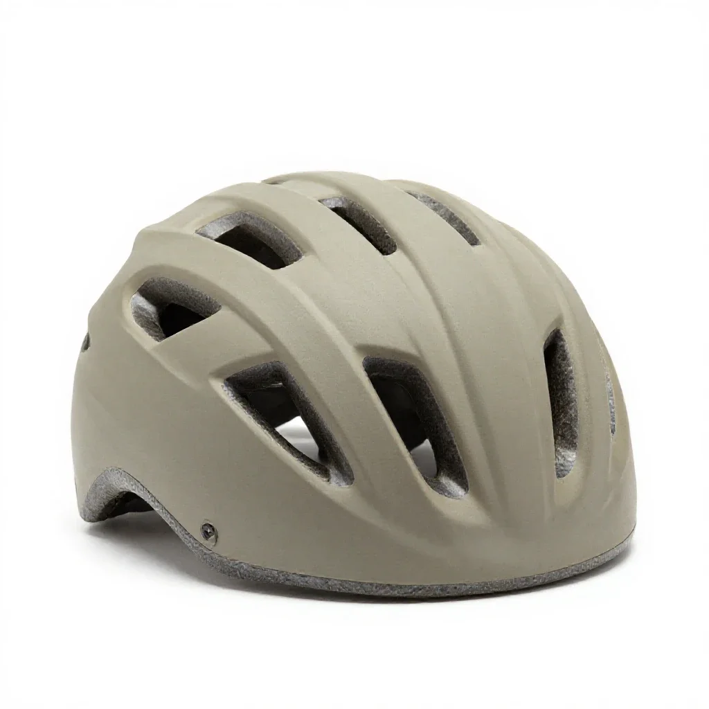 Bicycle helmet isolated on a white background