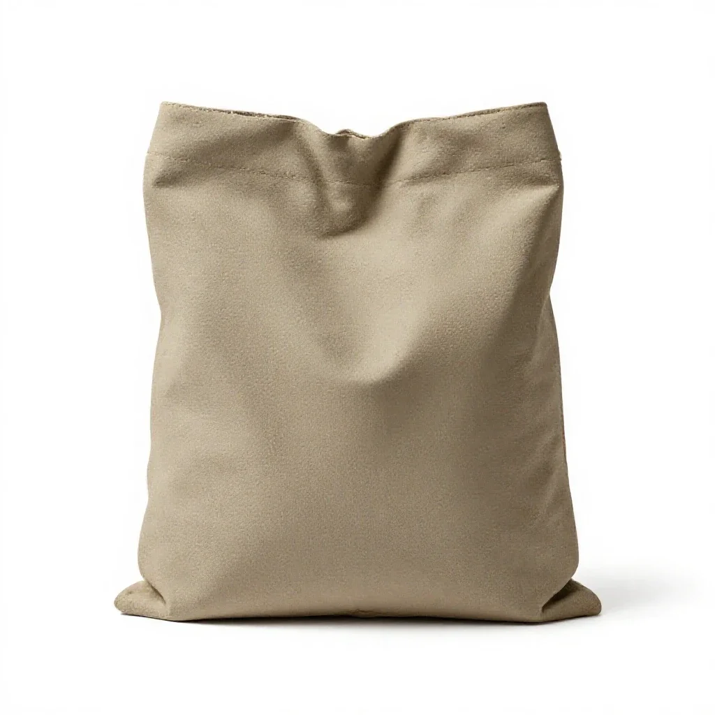 Chalk bag isolated on a white background