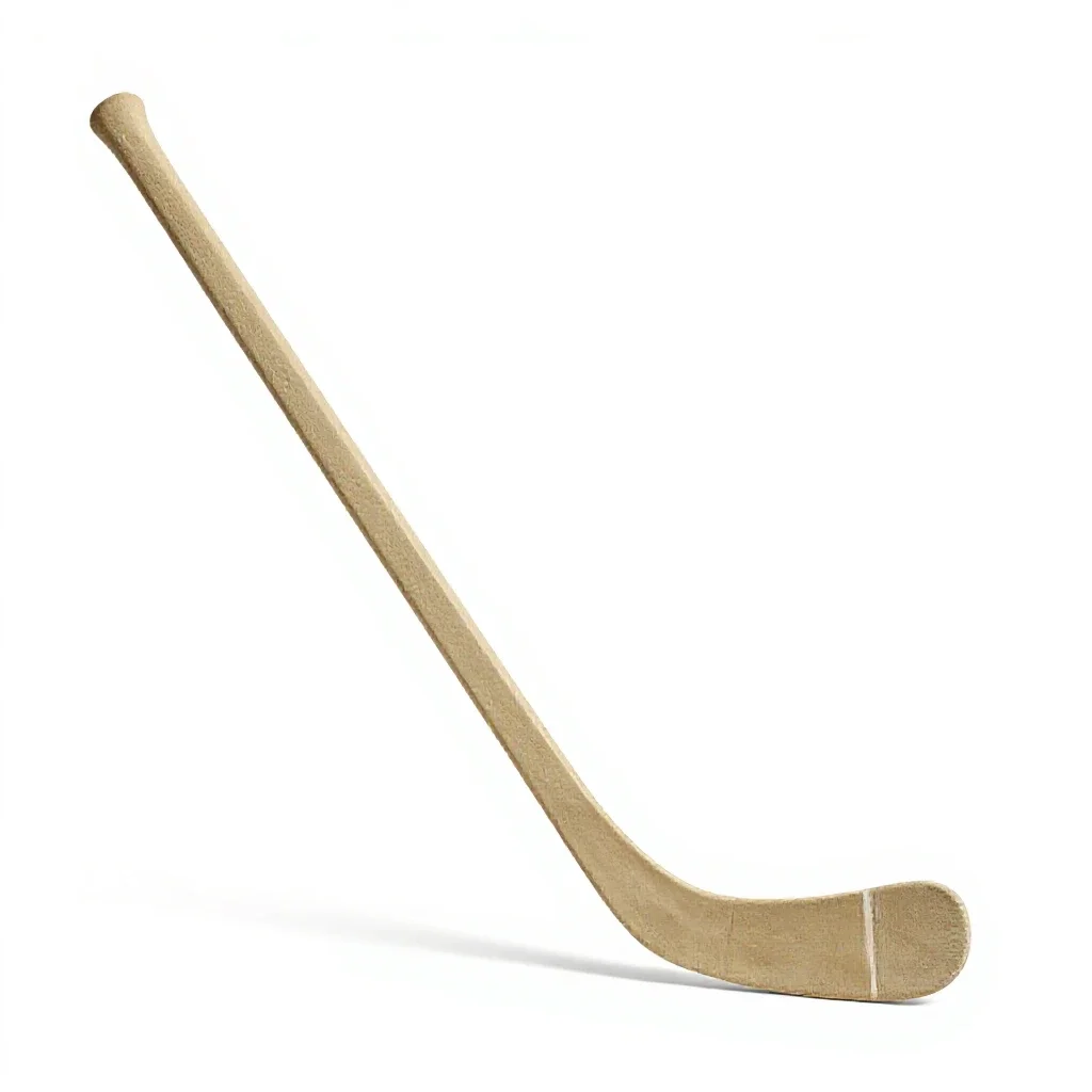 Hockey stick isolated on a white background