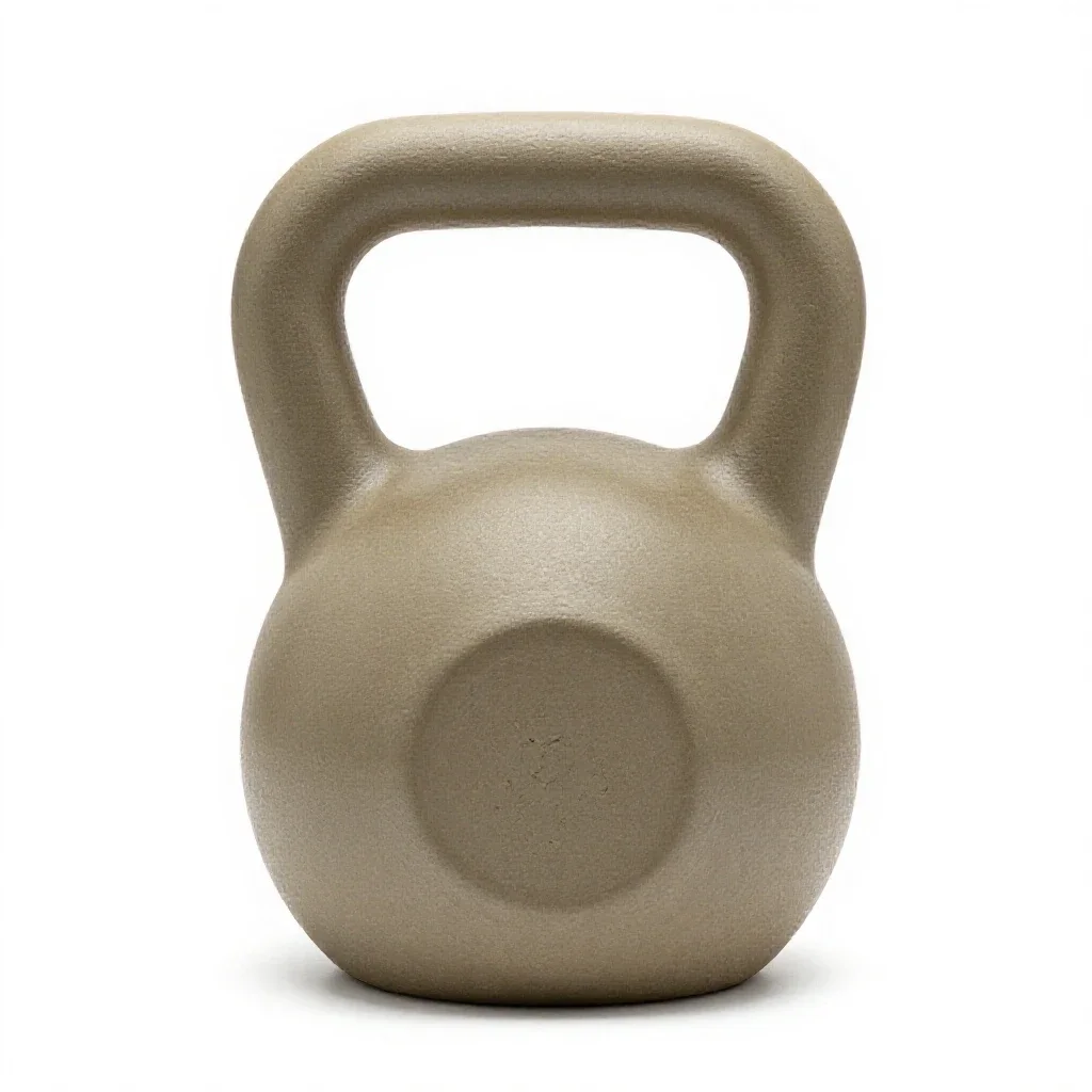 Kettlebell isolated on a white background
