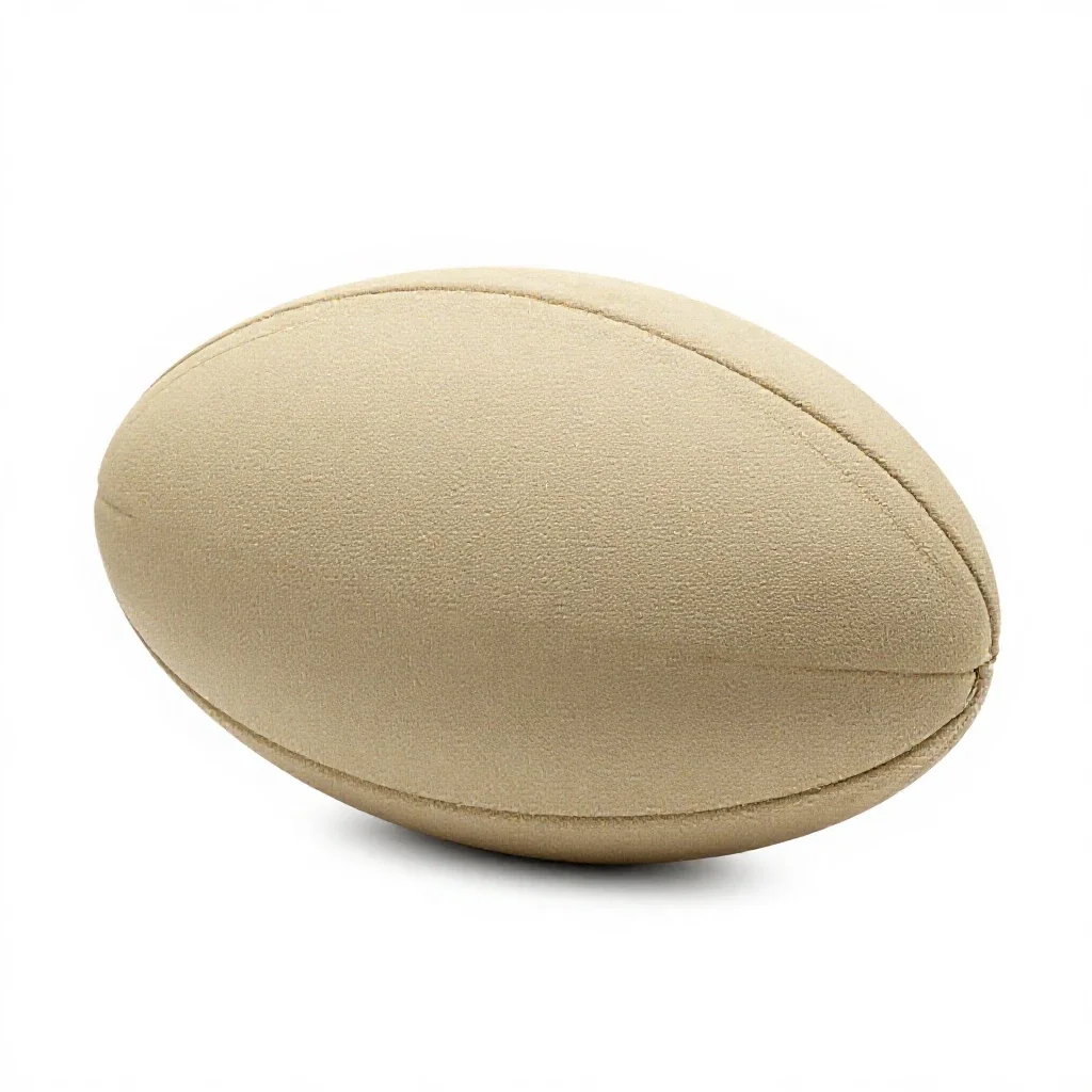 Rugby ball isolated on a white background