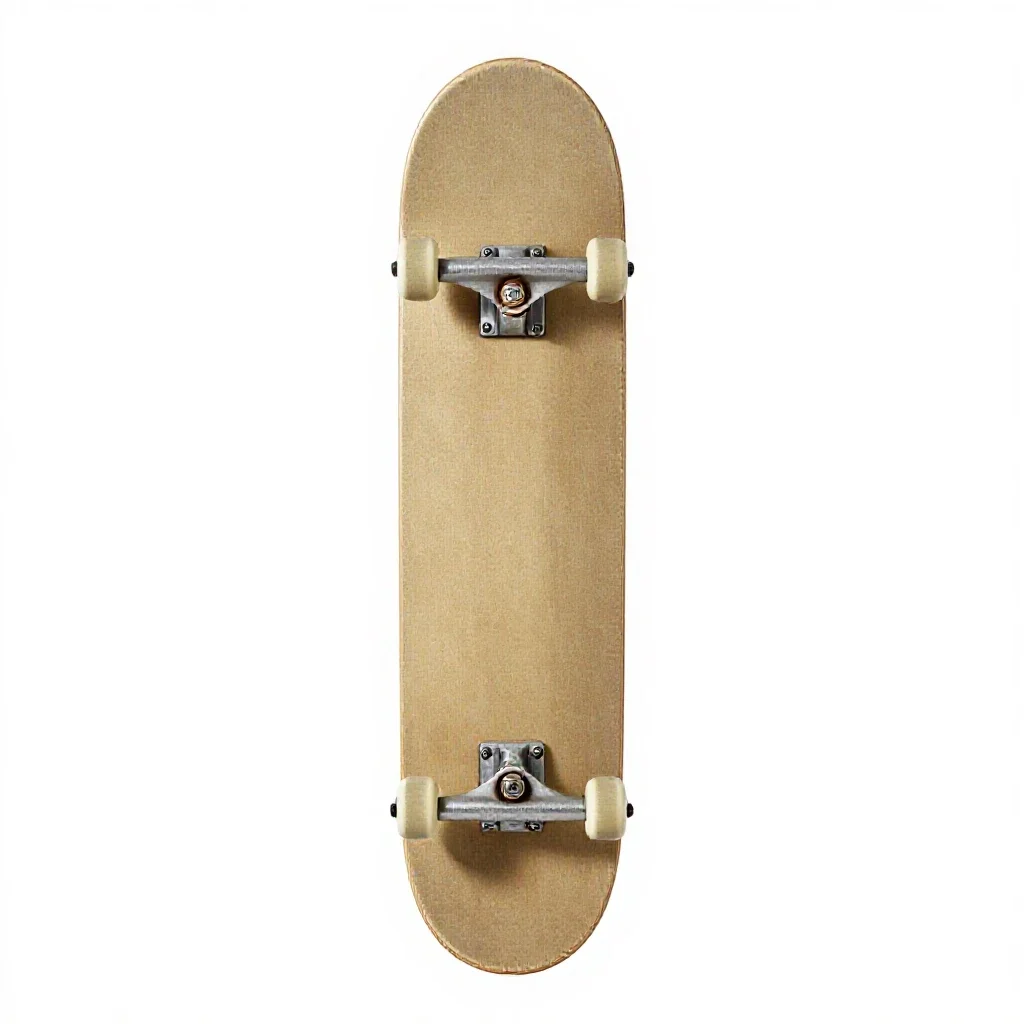 Skateboard isolated on a white background