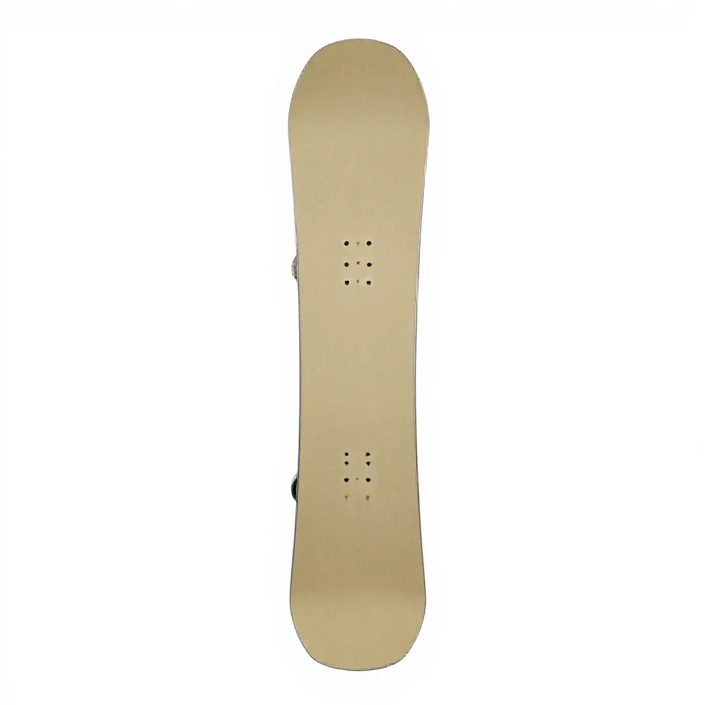 Snowboard isolated on a white background
