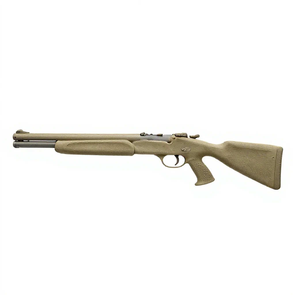 Spearfishing gun isolated on a white background