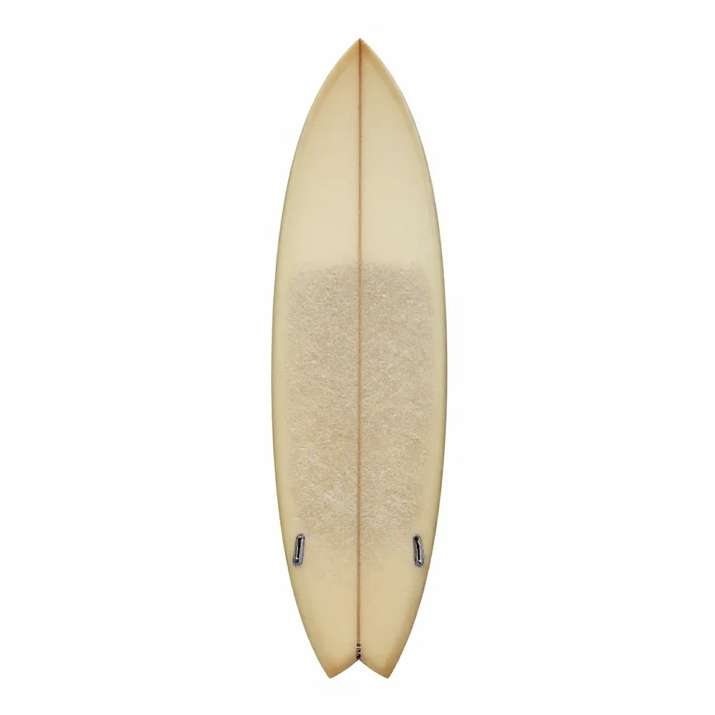 Surfboard isolated on a white background