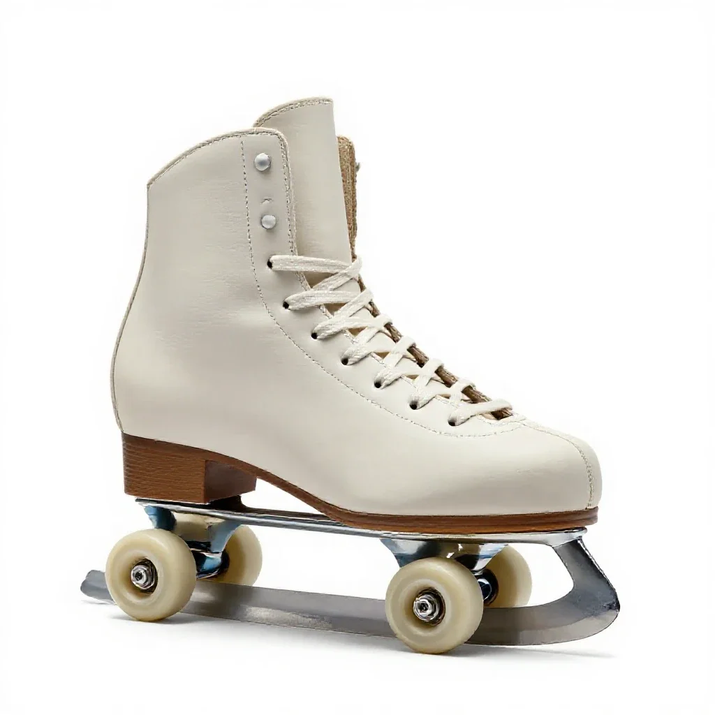 Ice skate isolated on a white background