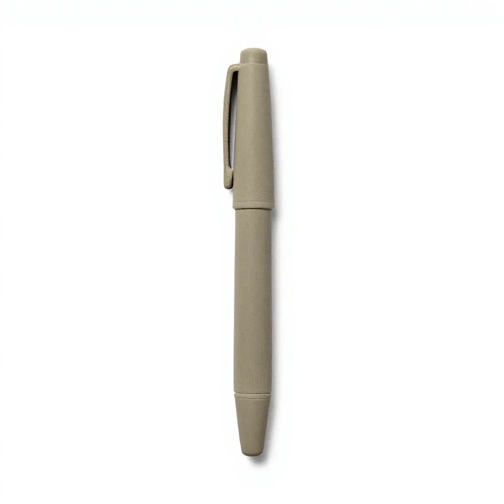 Fountain pen isolated on a white background